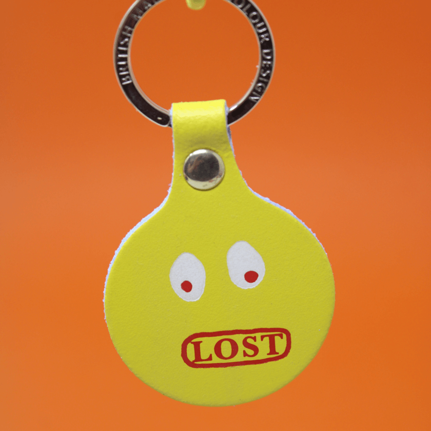 Lost Face Keyring