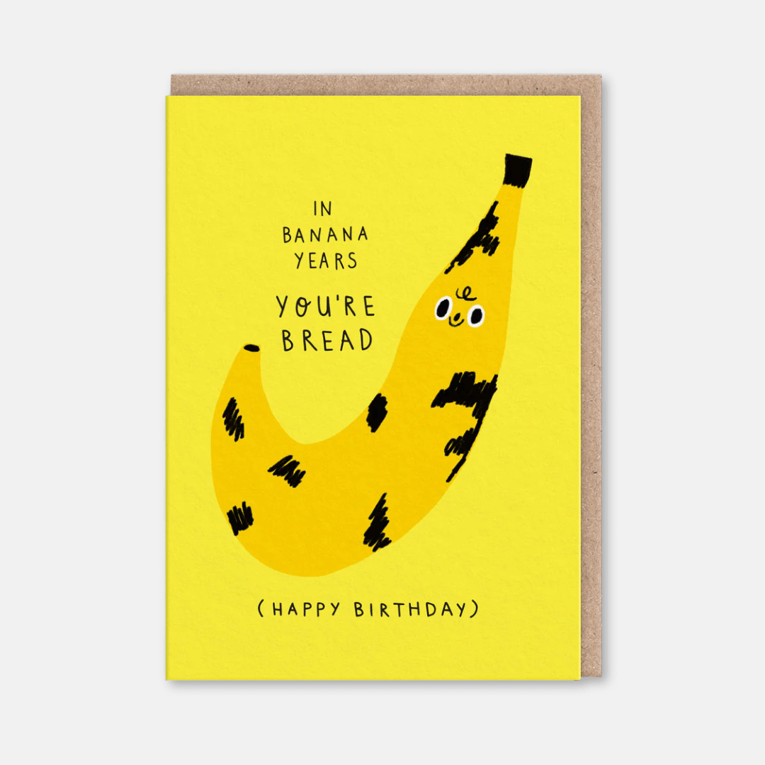 In Banana Years Greetings Card