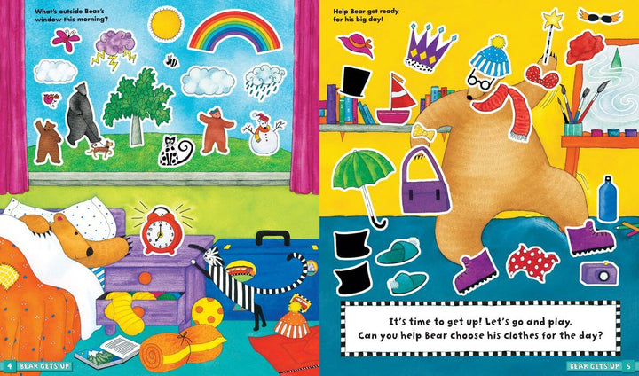 Bear's Big Day Sticker Book