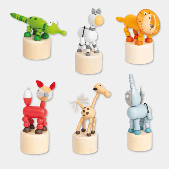 Wooden Jungle Animal Push Ups