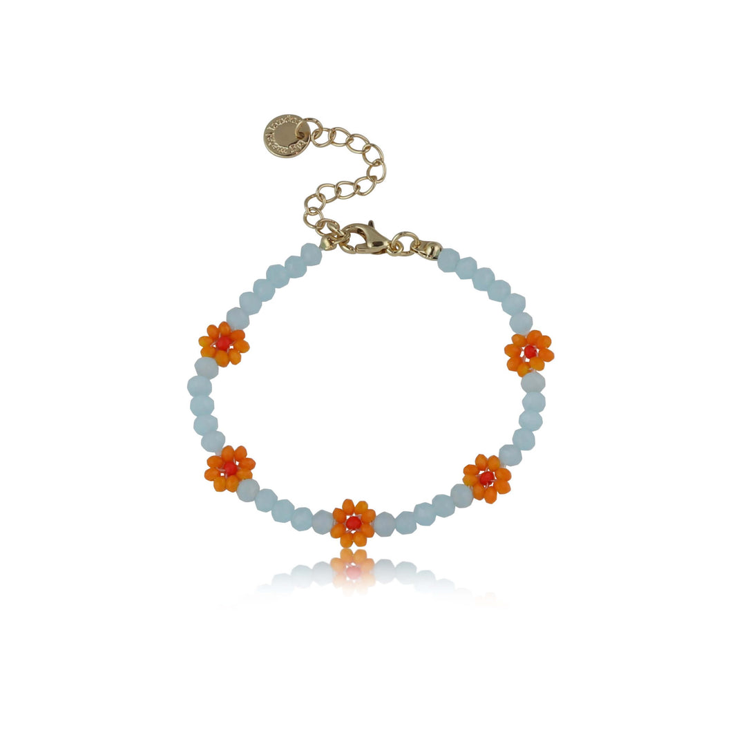 Daisy Chain Beaded Bracelet