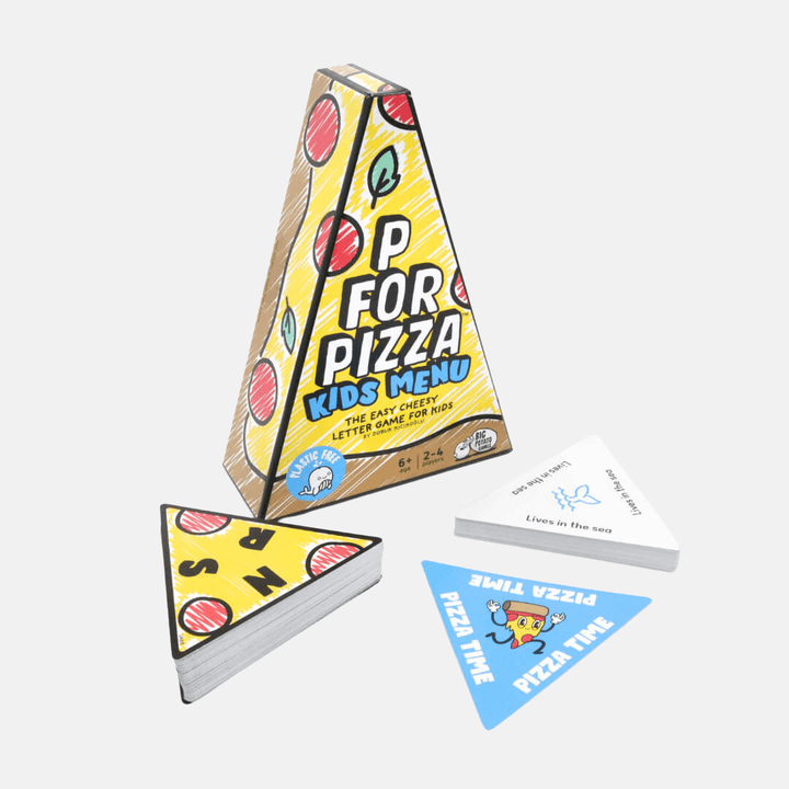 P for Pizza Kids Menu Game