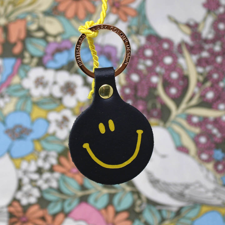 Feeling Lush Smiley Face Key Ring