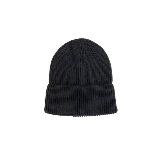 Black Recycled Beanie Hat