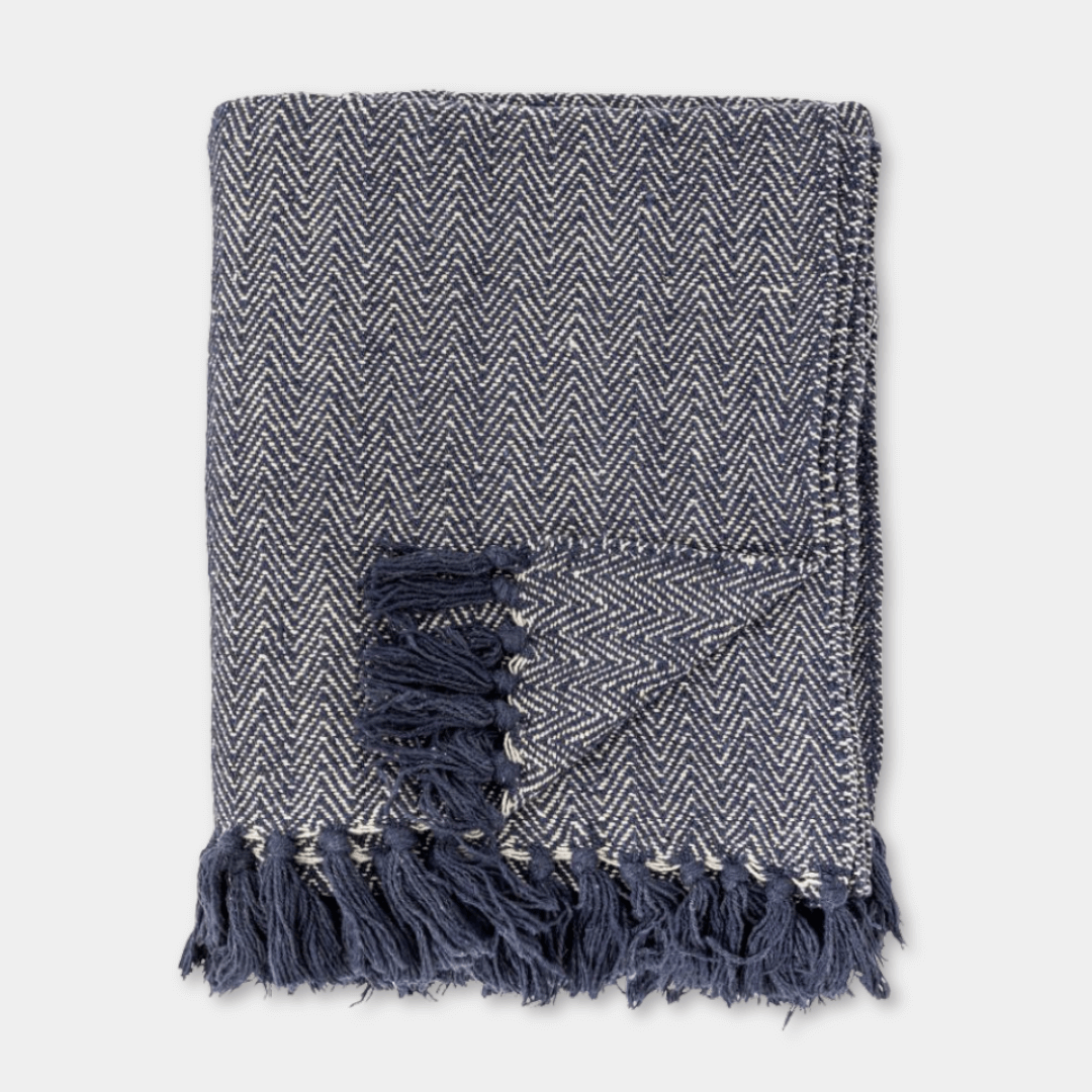 Herringbone Throw Blanket