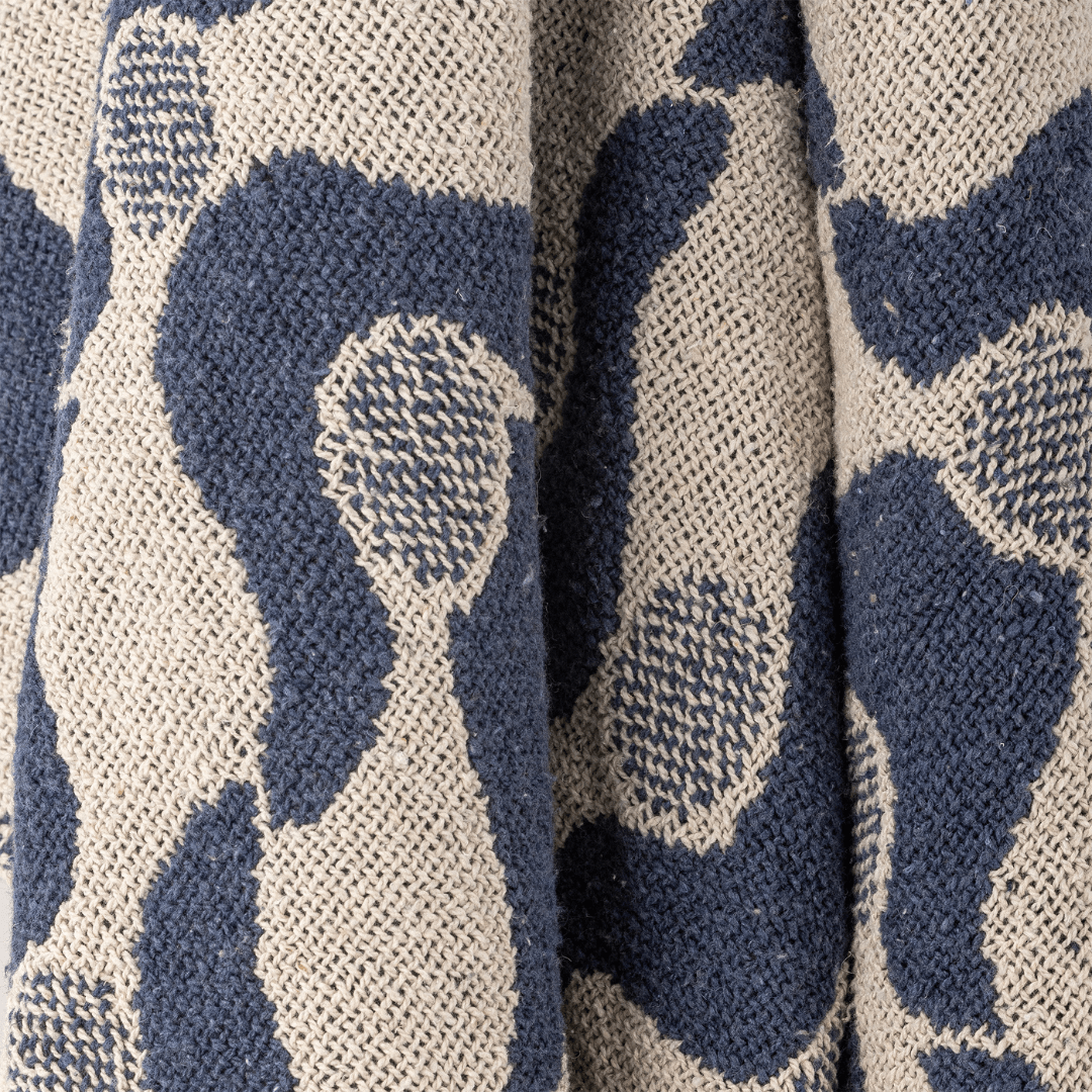 Blue Santena Recycled Blanket