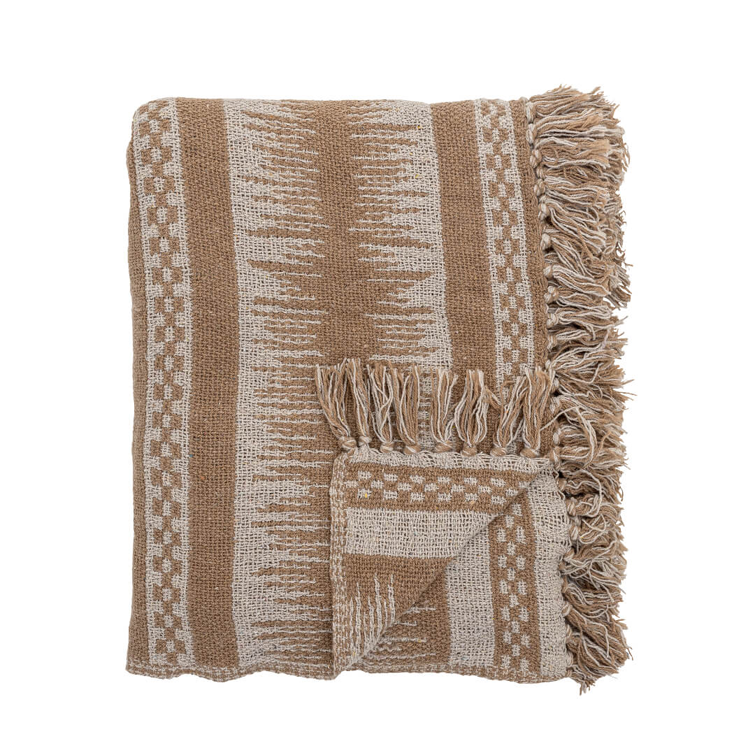 Brown Marmi Recycled Blanket