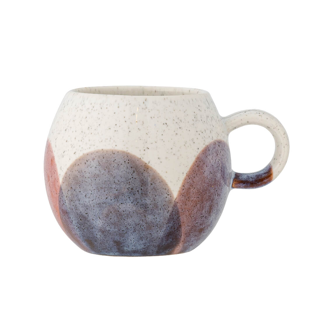 Brown Overlap Paula Mug