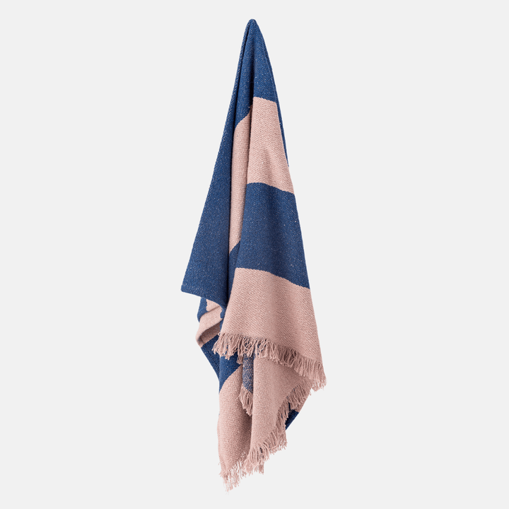 Cadeo Pink and Blue Throw