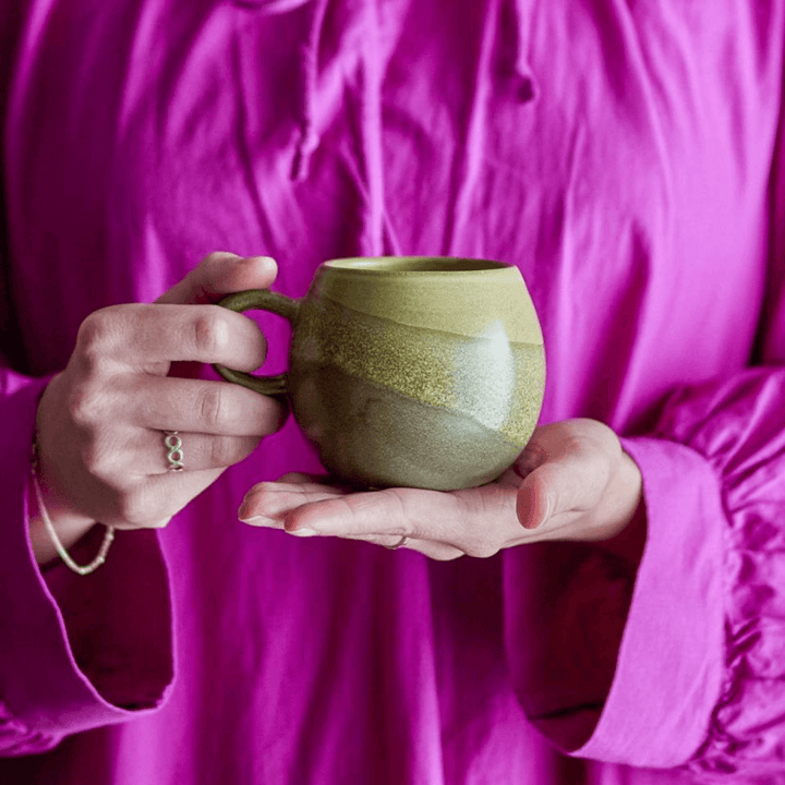 Green Paula Mug