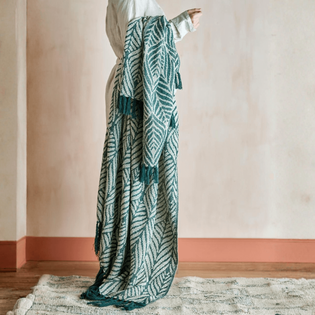 Green Ugento Recycled Blanket