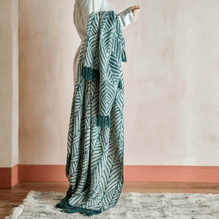 Green Ugento Recycled Blanket