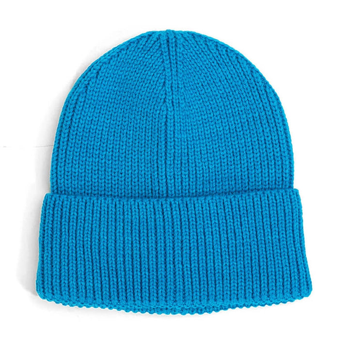 Blue Recycled Beanie Hat