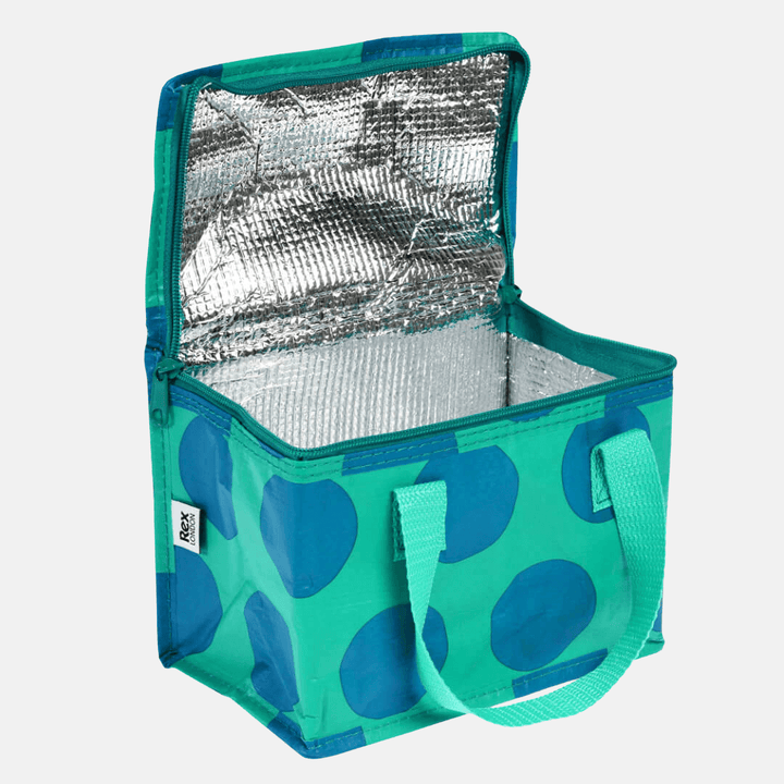 Blue & Turquoise Lunch Bag