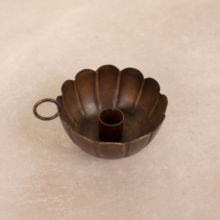 Scallop Candle Holder