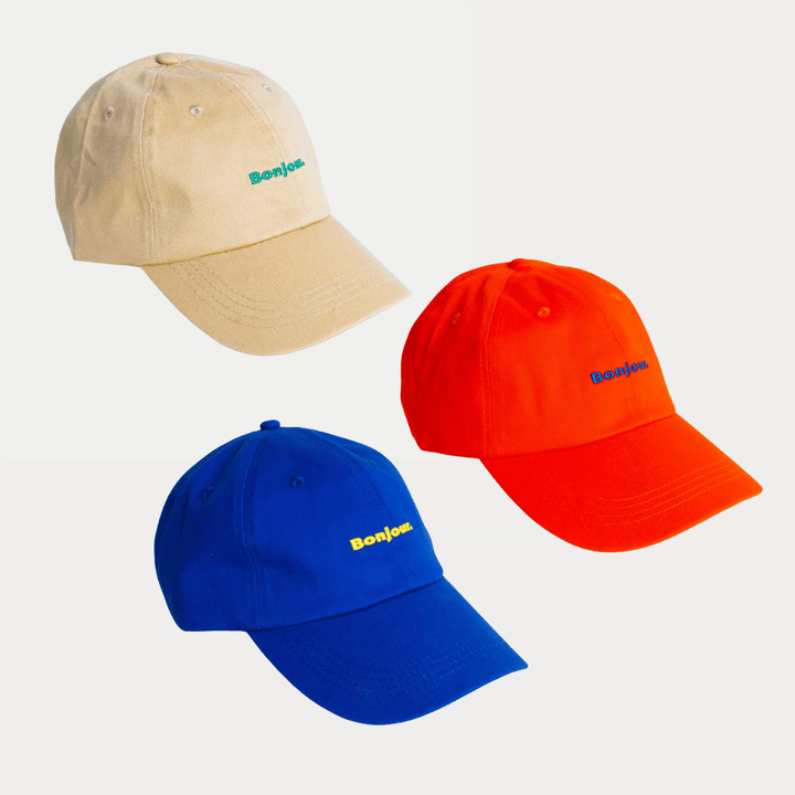 Bonjour Baseball Caps