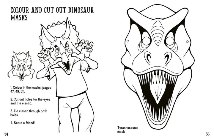 Dinosaurs Boredom Buster Activity Book