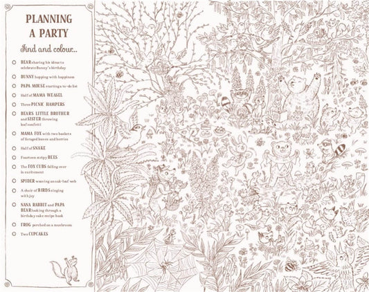 Brown Bear Wood: Colouring and Spotting Book