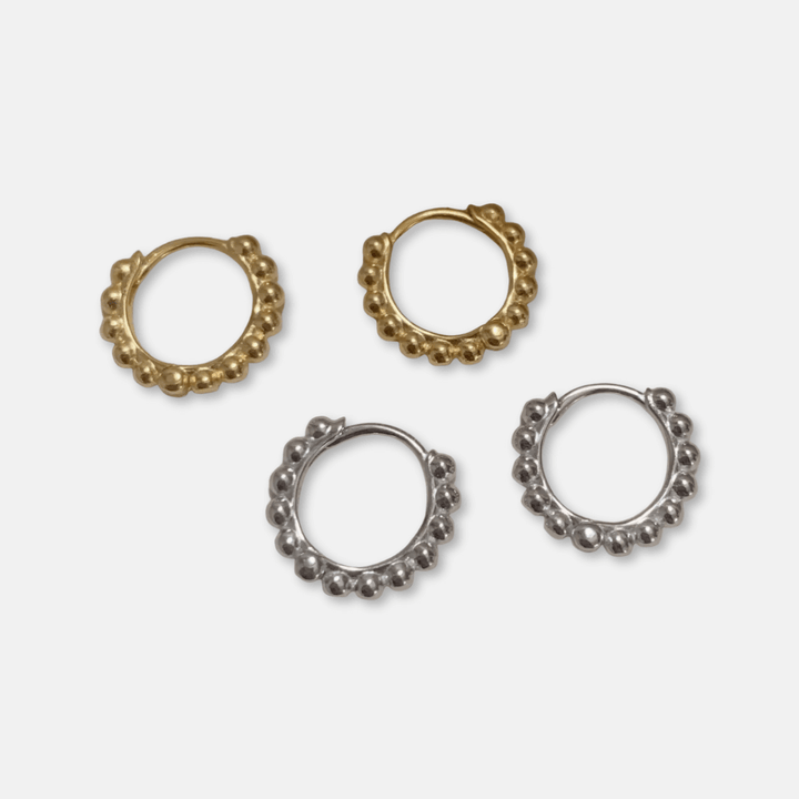 Bubble Hoop Earrings