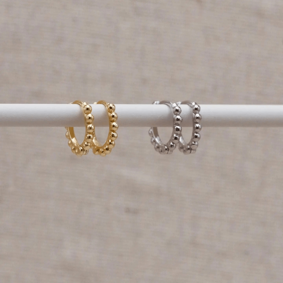 Bubble Hoop Earrings