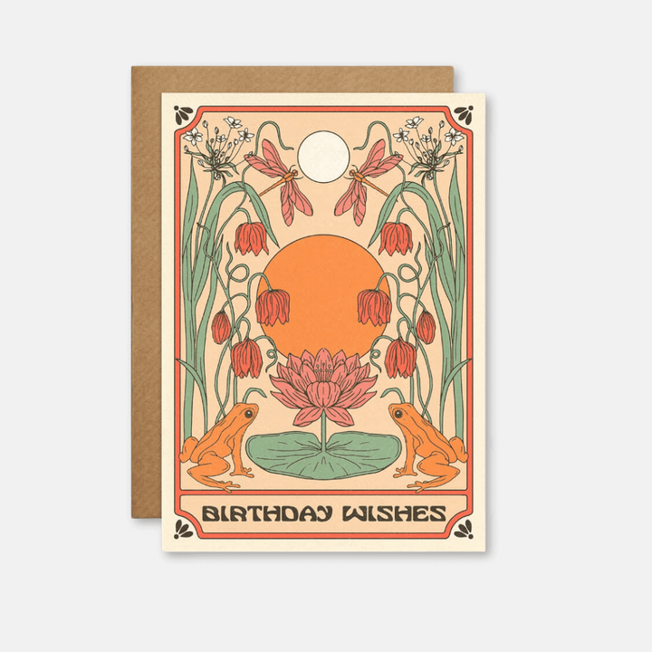 Happy Birthday Greetings Card