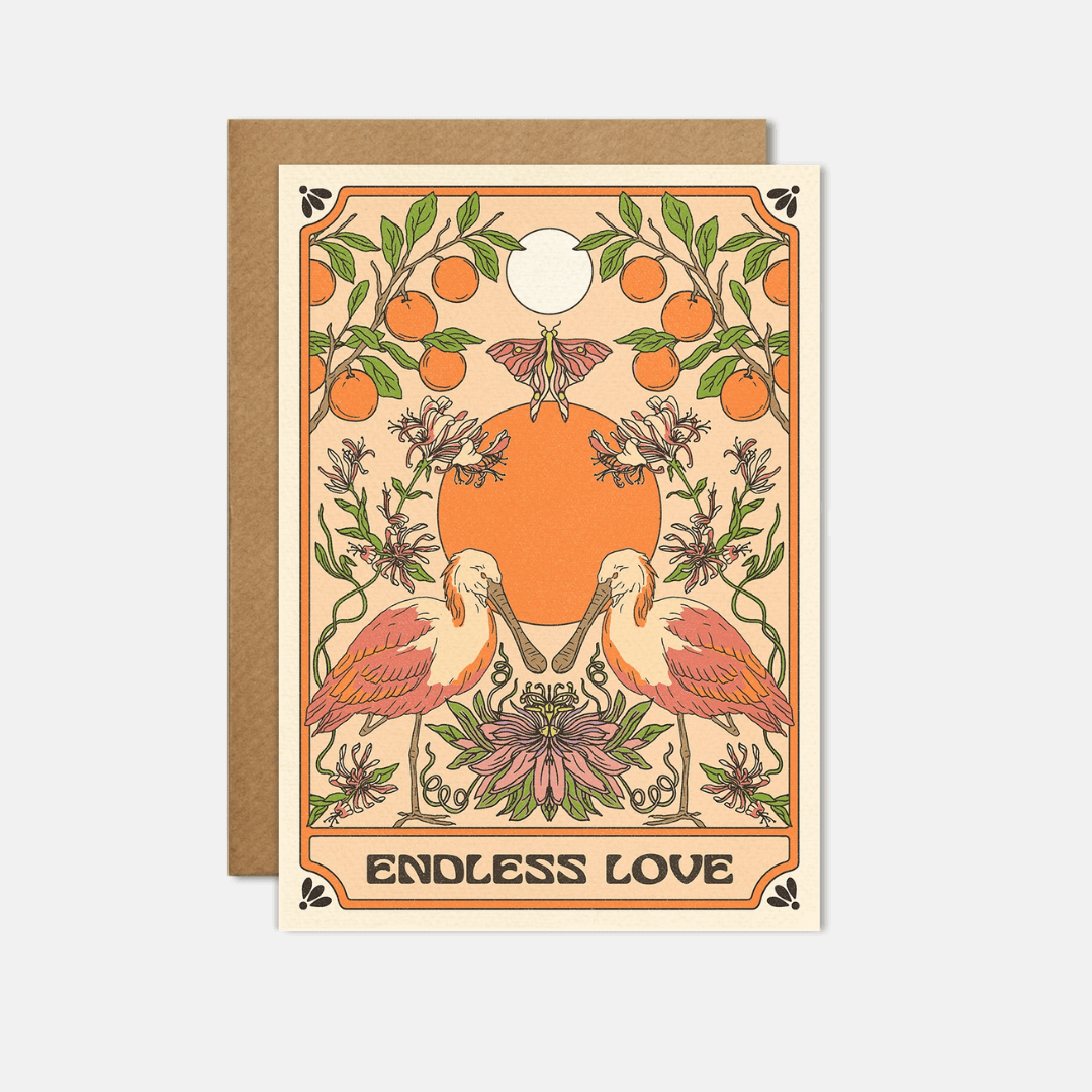 Endless Love Greetings Card