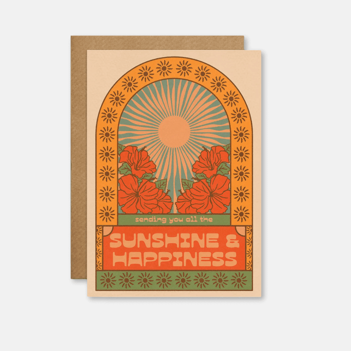 Sunshine and Happiness Greetings Card