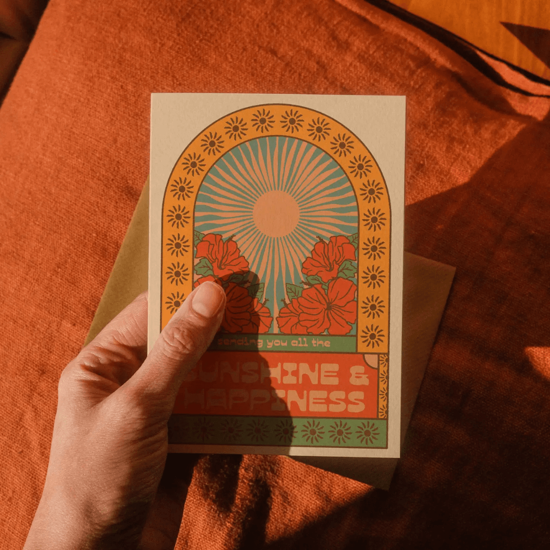 Sunshine and Happiness Greetings Card