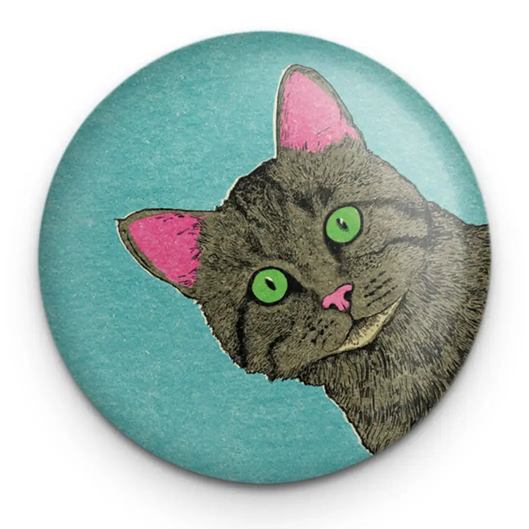 Curious Cat Pocket Mirror