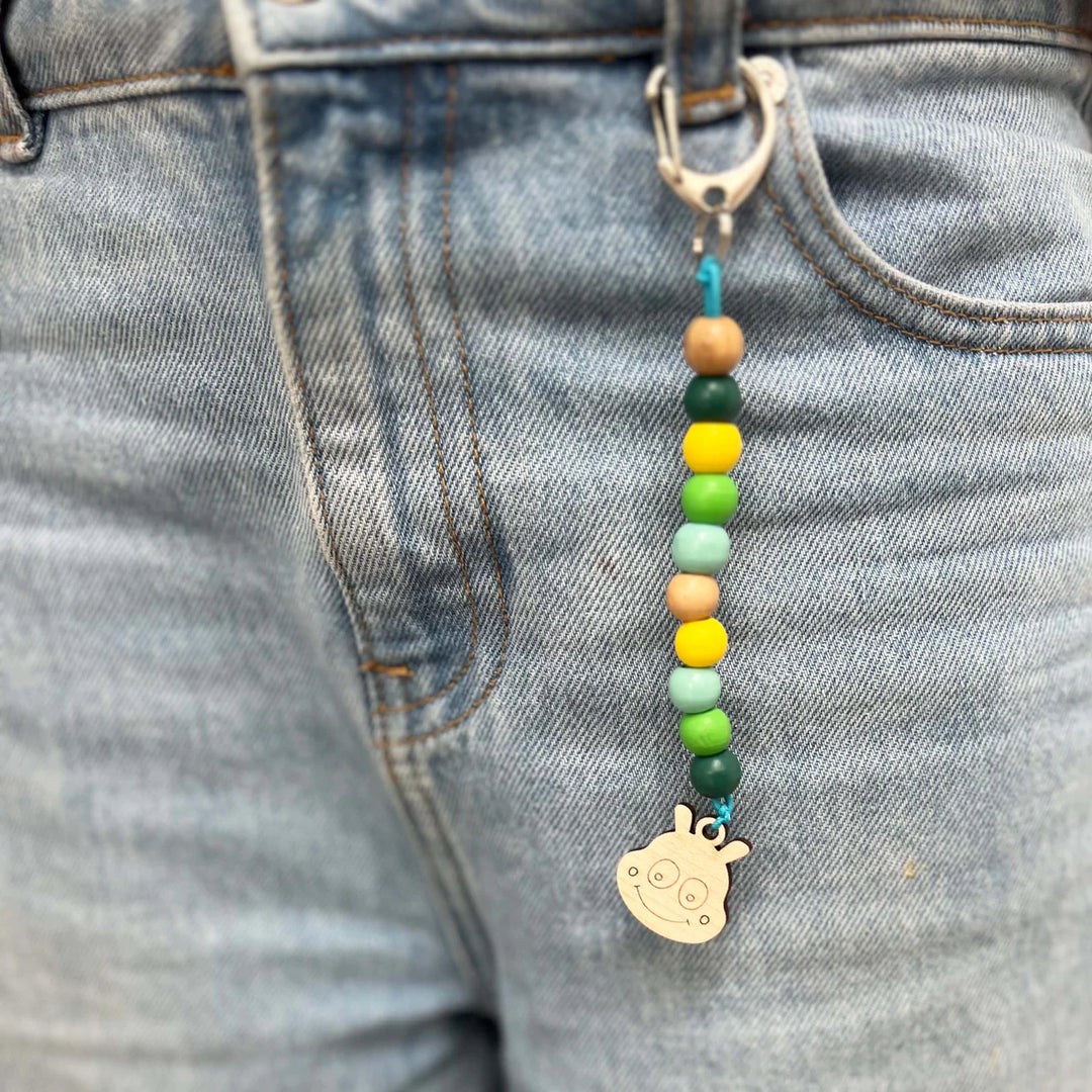 Make Your Own Caterpillar Keyring