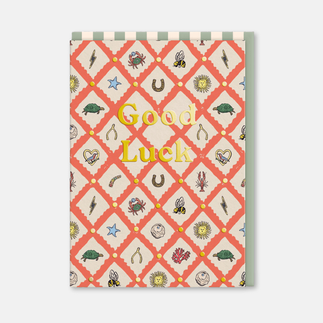 Good Luck Cath Kidston Greetings Card