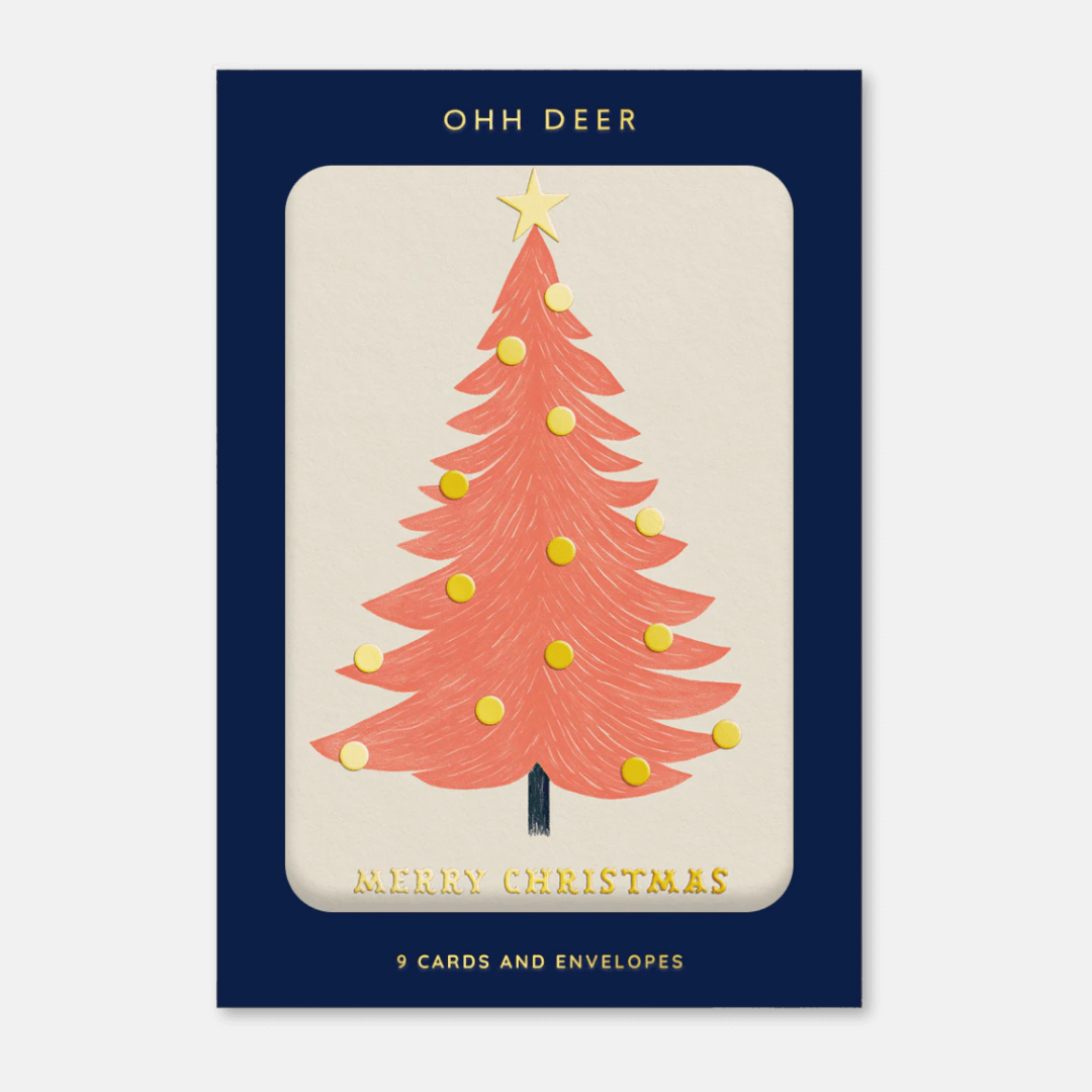 Christmas Icons Greetings Cards 9 Pack