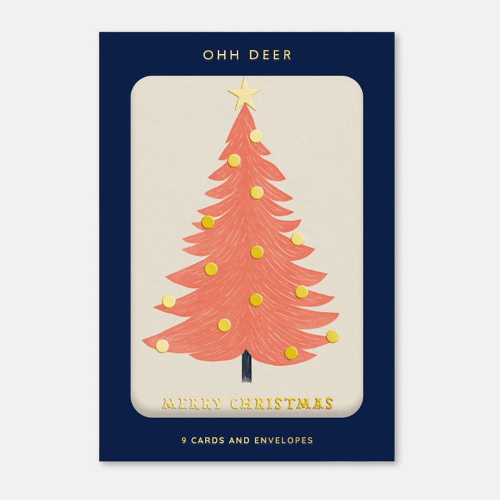 Christmas Icons Greetings Cards 9 Pack