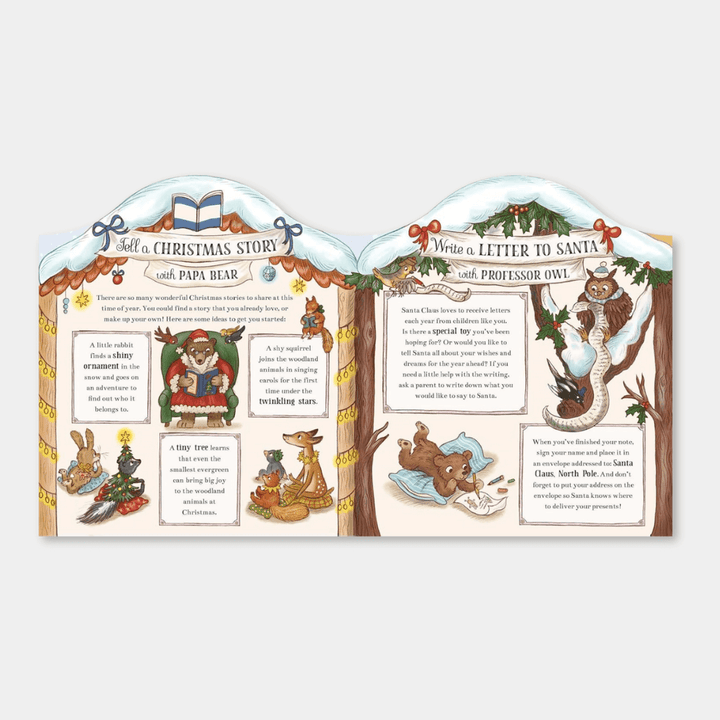 Christmas Is Coming To Town Fold-Out Advent Calendar