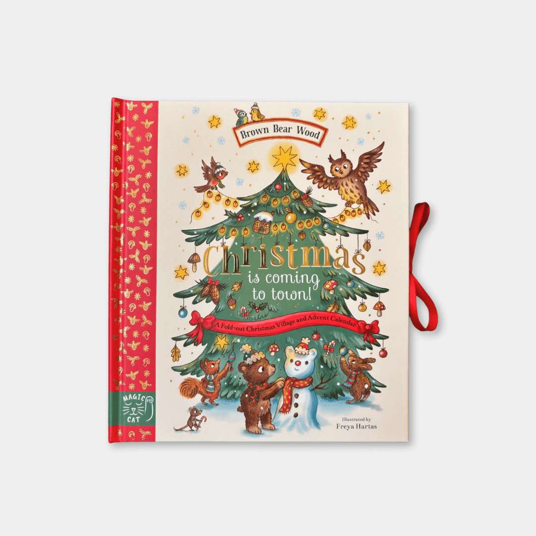 Christmas Is Coming To Town Fold-Out Advent Calendar
