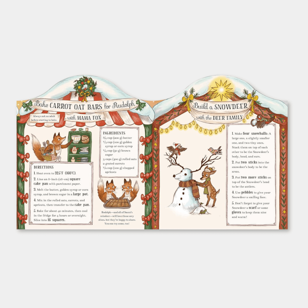 Christmas Is Coming To Town Fold-Out Advent Calendar