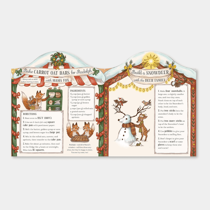Christmas Is Coming To Town Fold-Out Advent Calendar