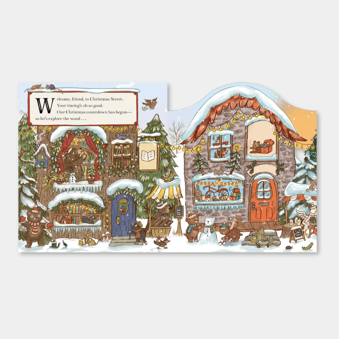 Christmas Is Coming To Town Fold-Out Advent Calendar