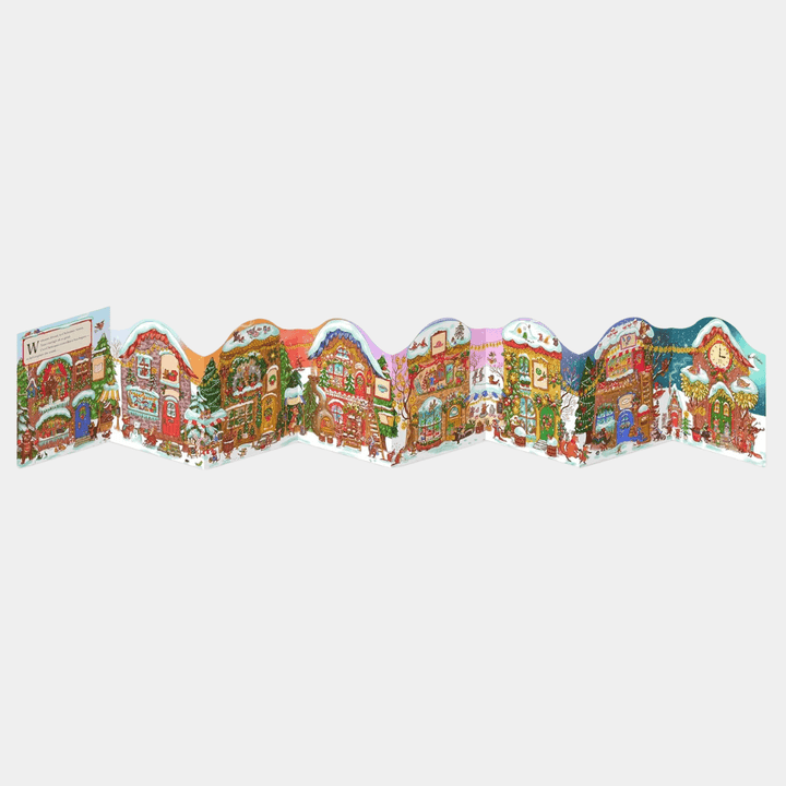 Christmas Is Coming To Town Fold-Out Advent Calendar