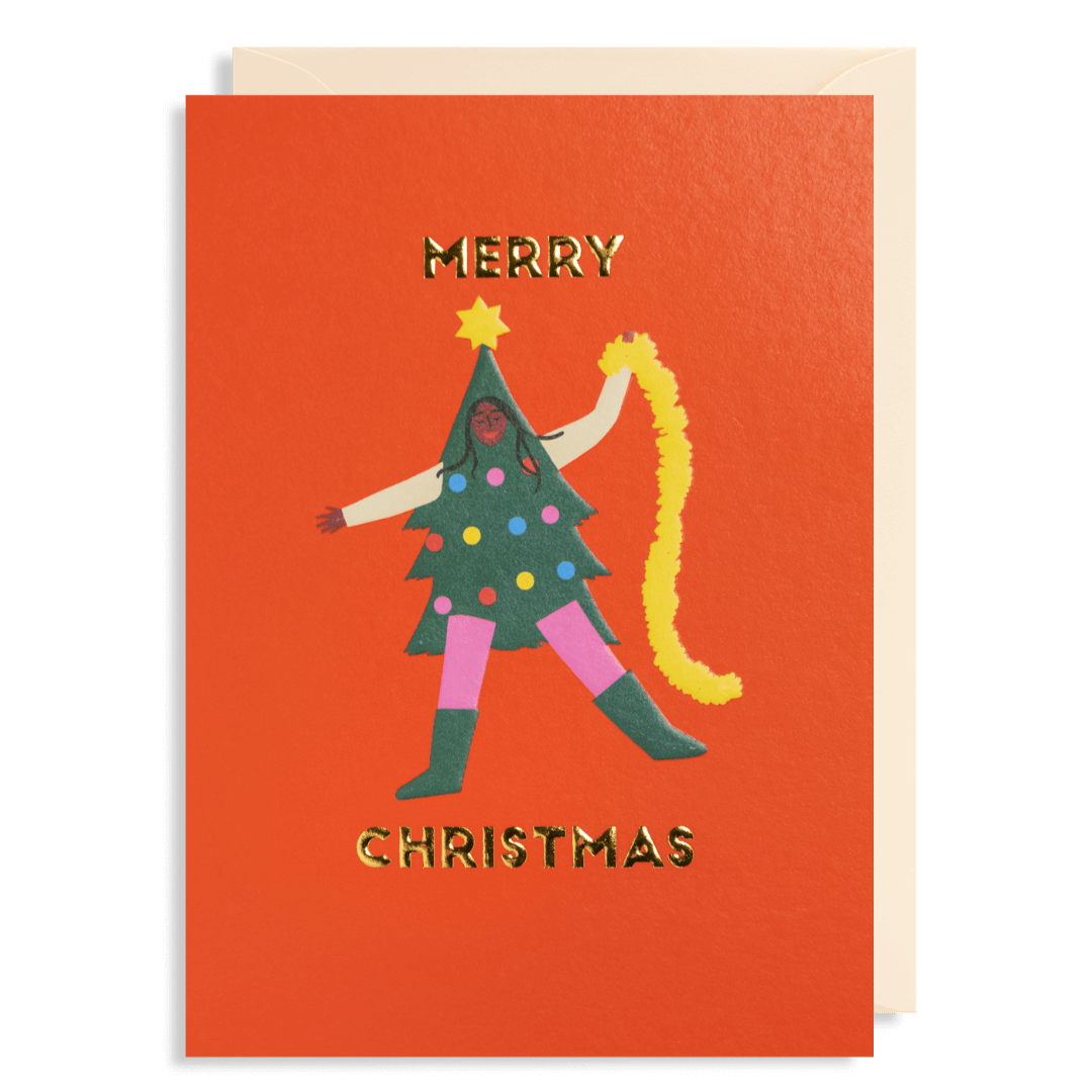 Christmas Tree Greetings Card