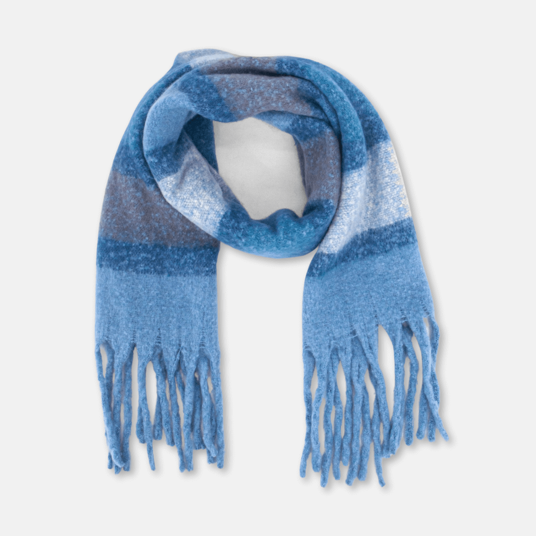 Chunky Blue Scarf