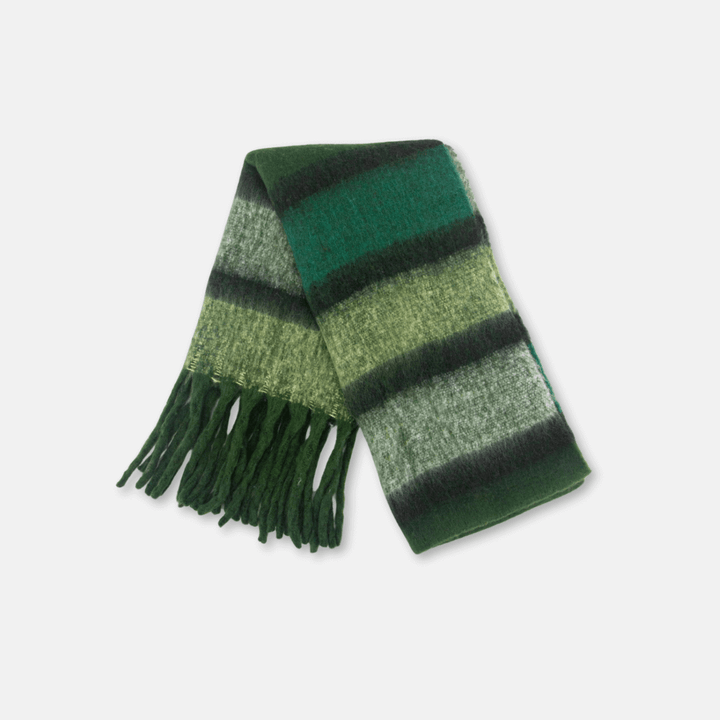 Chunky Green Scarf