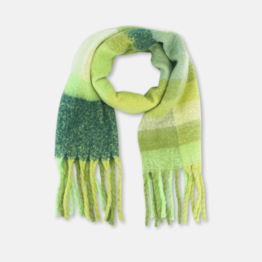 Chunky Green Scarf