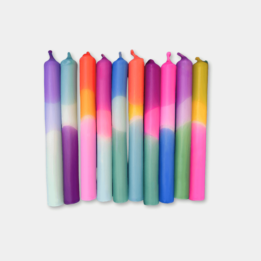 Mini Coloured Candle Bundle