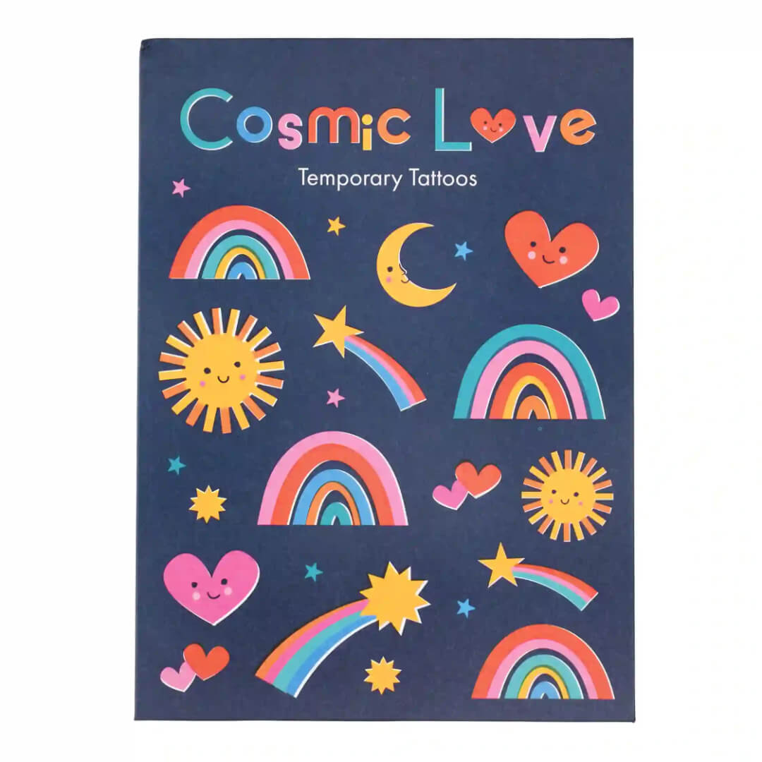 Cosmic Love Temporary Tattoos Pack