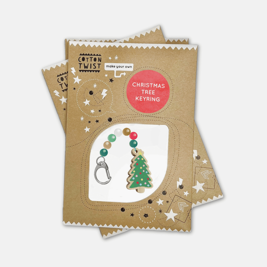 Make Your Own Christmas Tree Keyring Kit