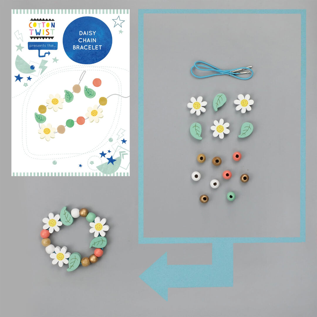 Make Your Own Daisy Chain Bracelet Kit