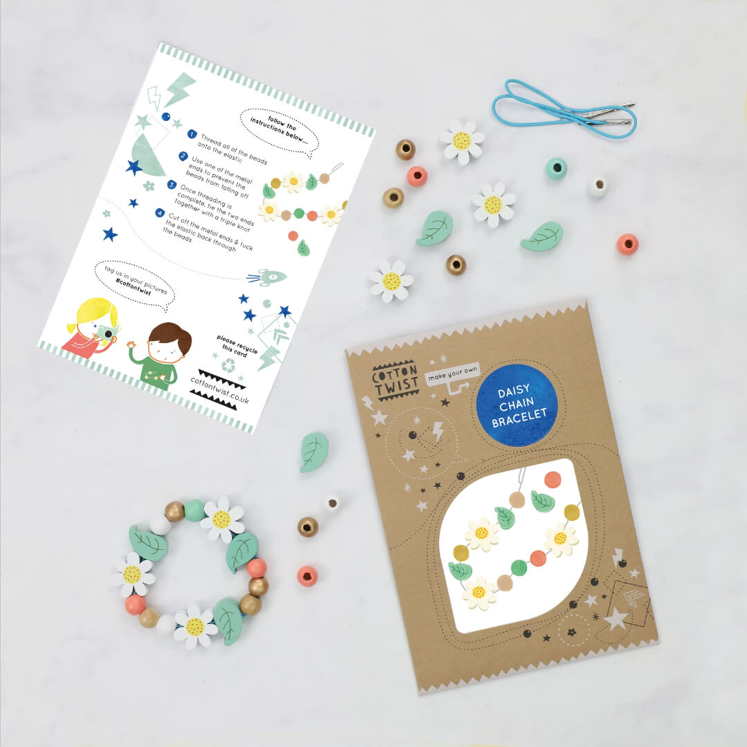 Make Your Own Daisy Chain Bracelet Kit