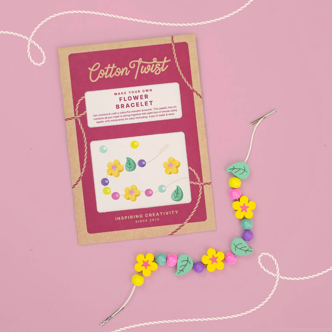 Make Your Own Flower Bracelet Kit