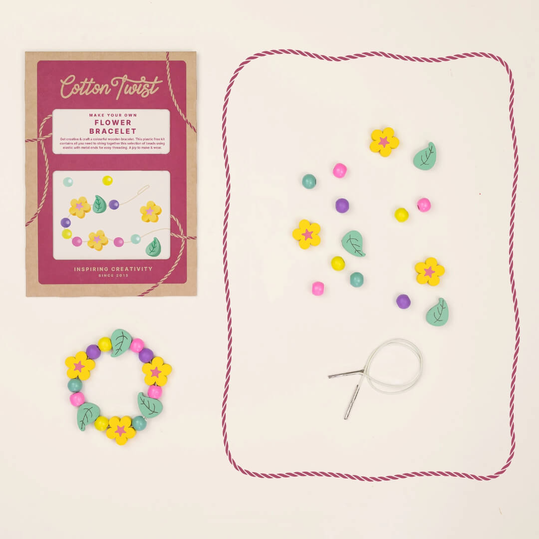Make Your Own Flower Bracelet Kit